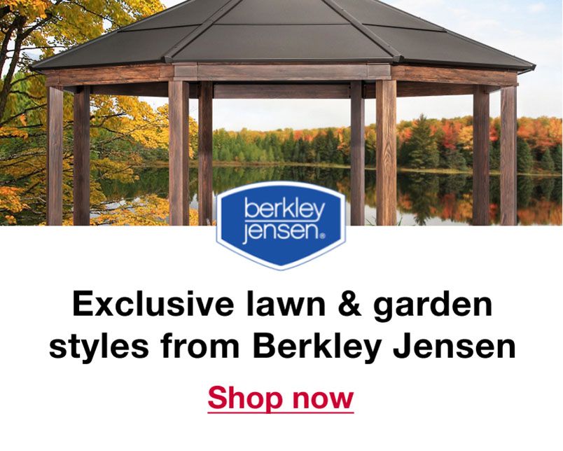 Exclusive lawn and garden styles from Berkley Jensen. Click to shop now