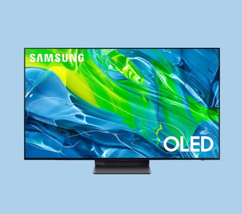 Samsung flat screen TV with OLED display