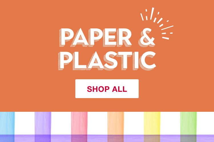 Paper and plastic category.