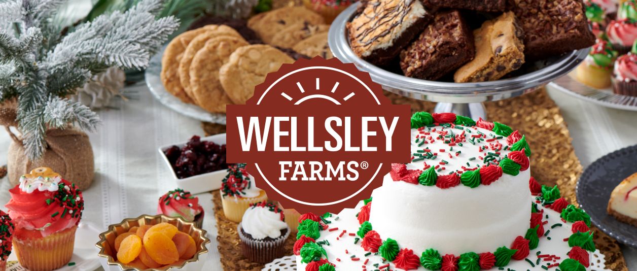 Fall pastries and delicious drinks. Click here to shop Wellsley Farms