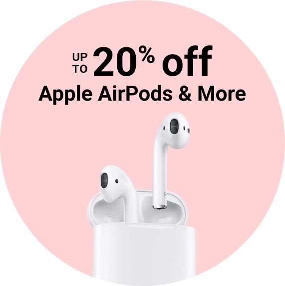 Up to 20% Off Apple Airpods and More