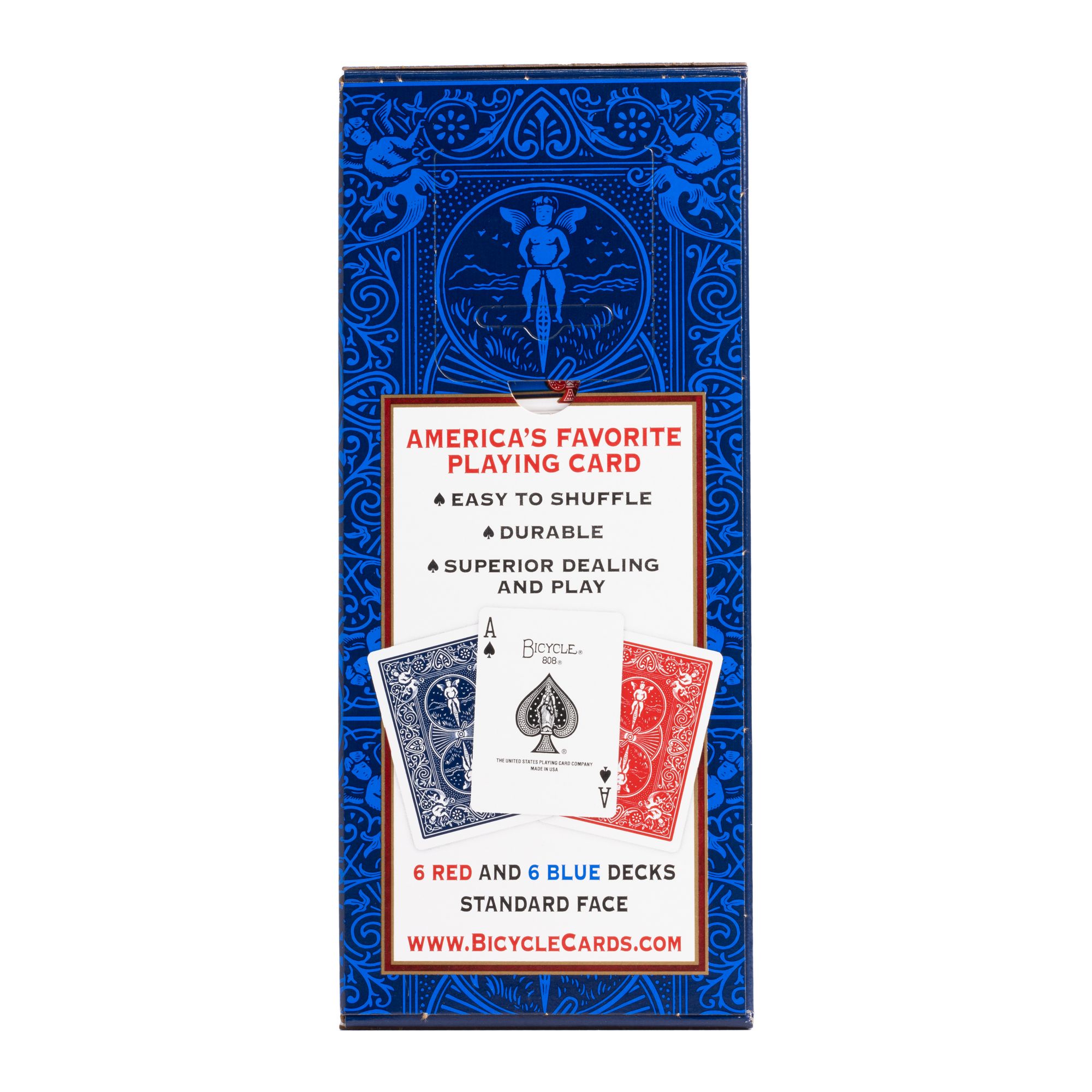 Bee Standard Index Playing Cards Blue or Red