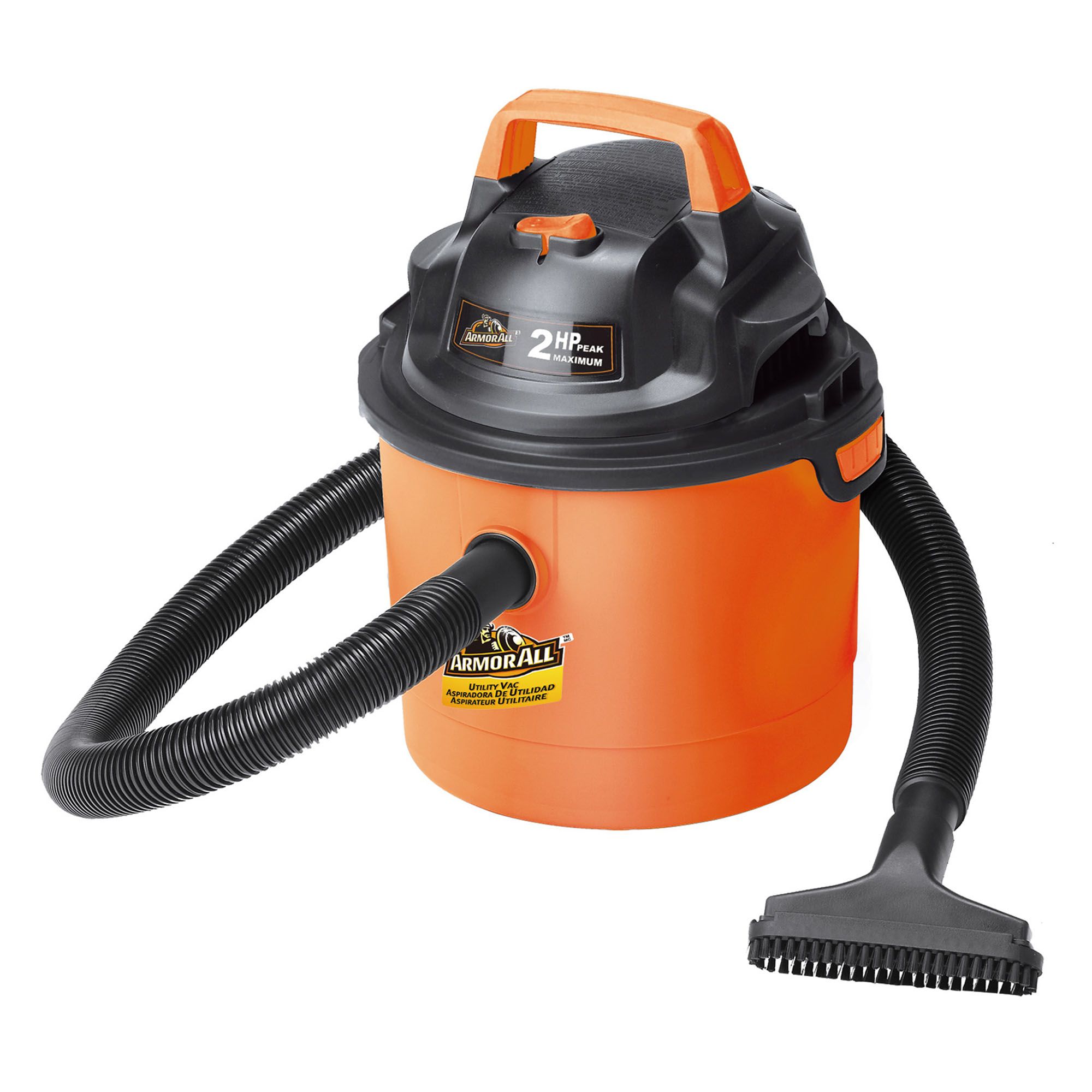 Armor All 2.5 Gallon 2 Peak HP Utility Wet/Dry Vacuum Aa255