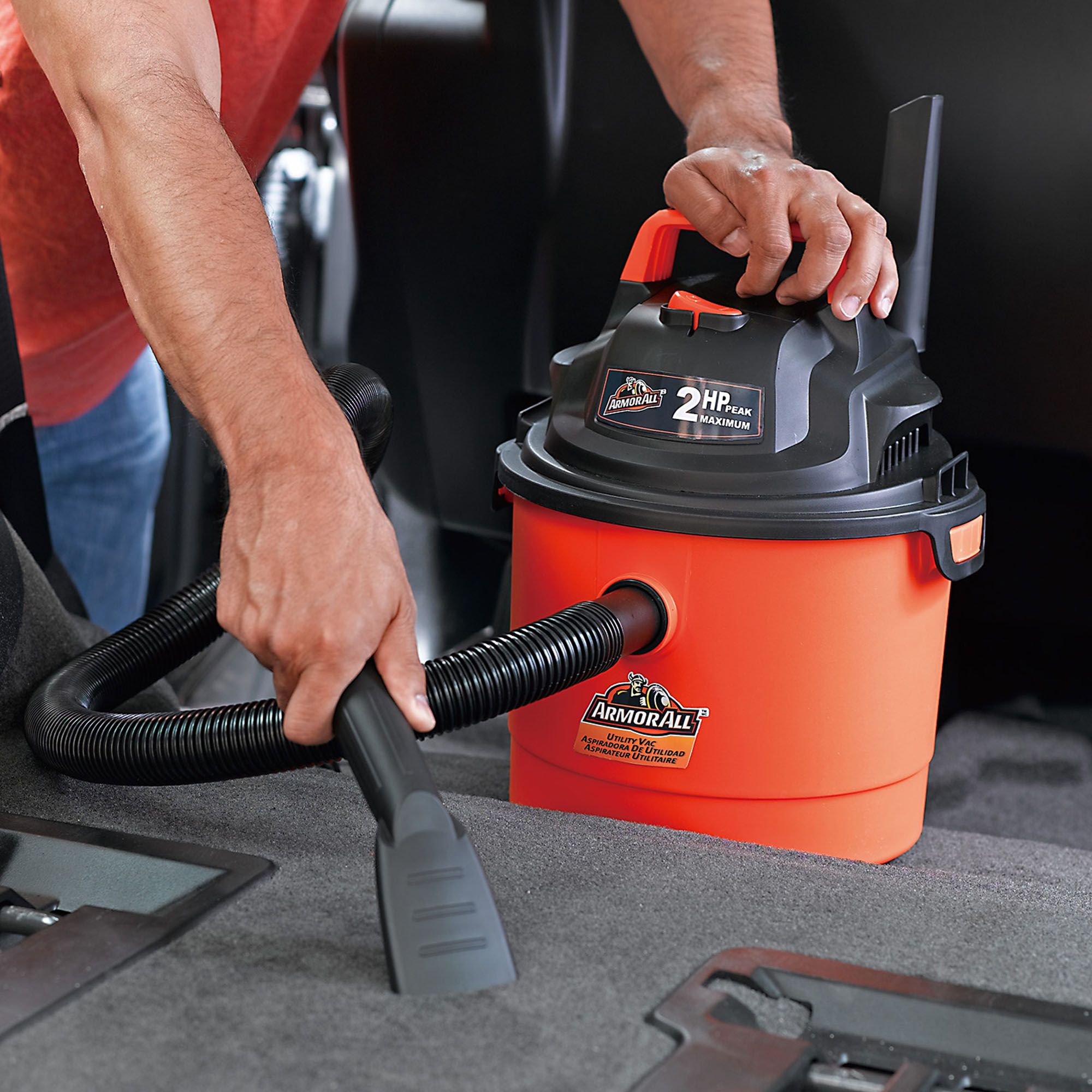 Armor All Cordless 20V† Cordless Combo Kit with 2.5-Gallon* Wet/Dry Vacuum,  Digital Tire Inflator, & Handheld Blower