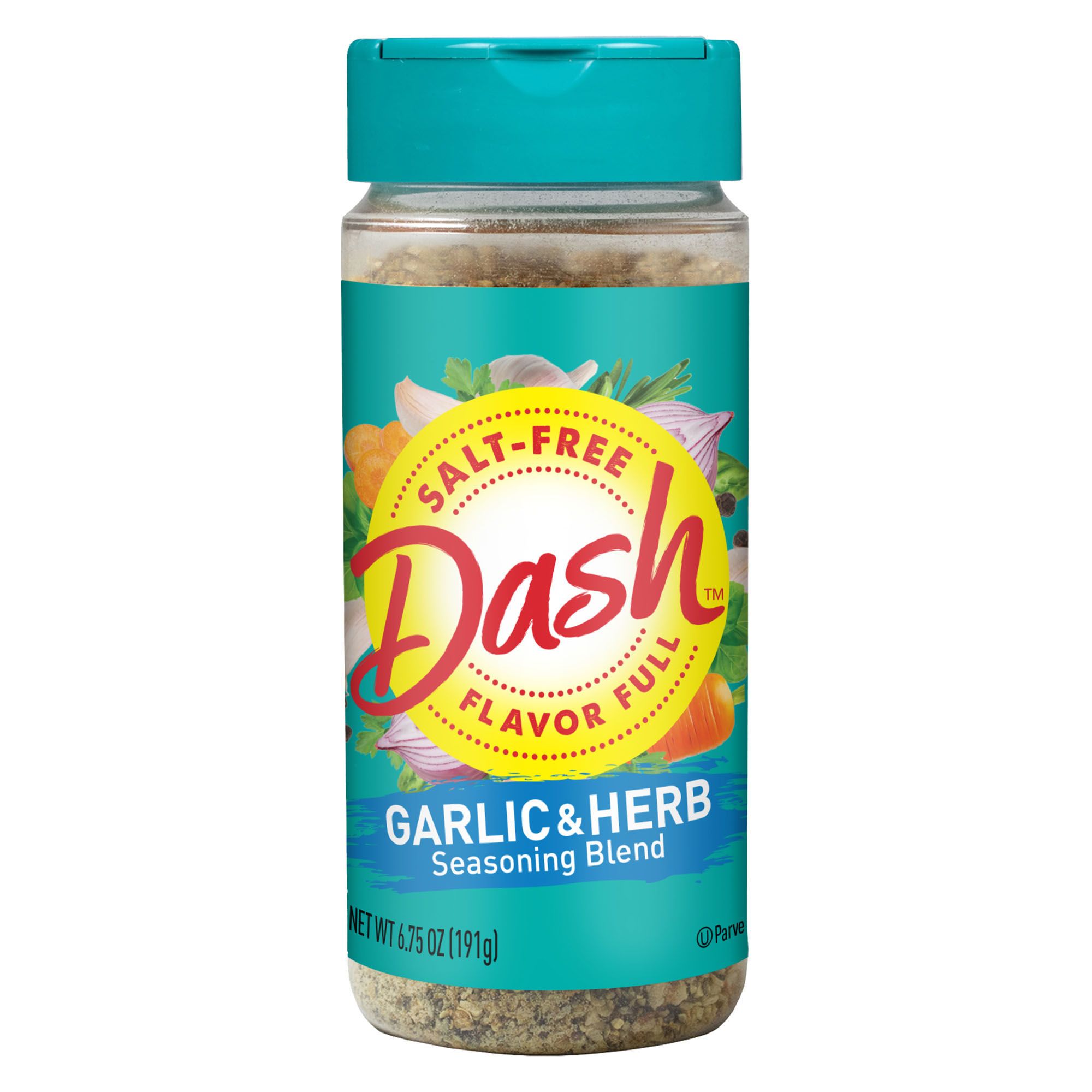 Dash Salt-Free Garlic & Herb Seasoning Blend - Kosher, 2.5 oz