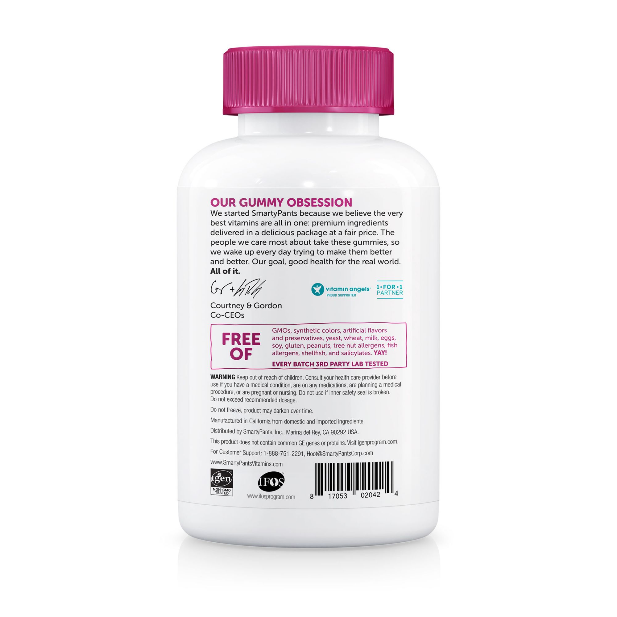 SmartyPants Women's Complete Gummy Multivitamin, 240 Ct.