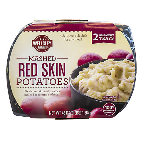 Wellsley Farms Red Skin Mashed Potatoes, 2 pk./24 oz.