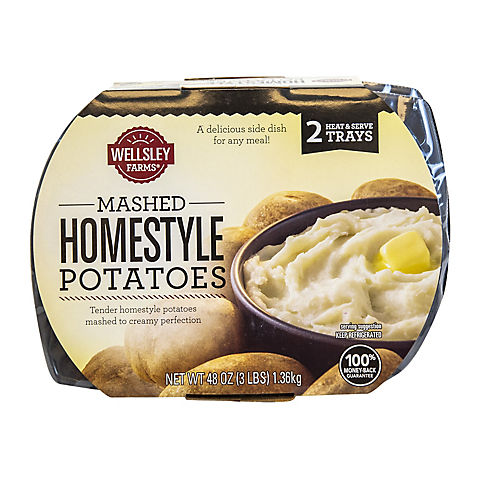 Wellsley Farms Homestyle Mashed Potatoes, 2 pk./24 oz.