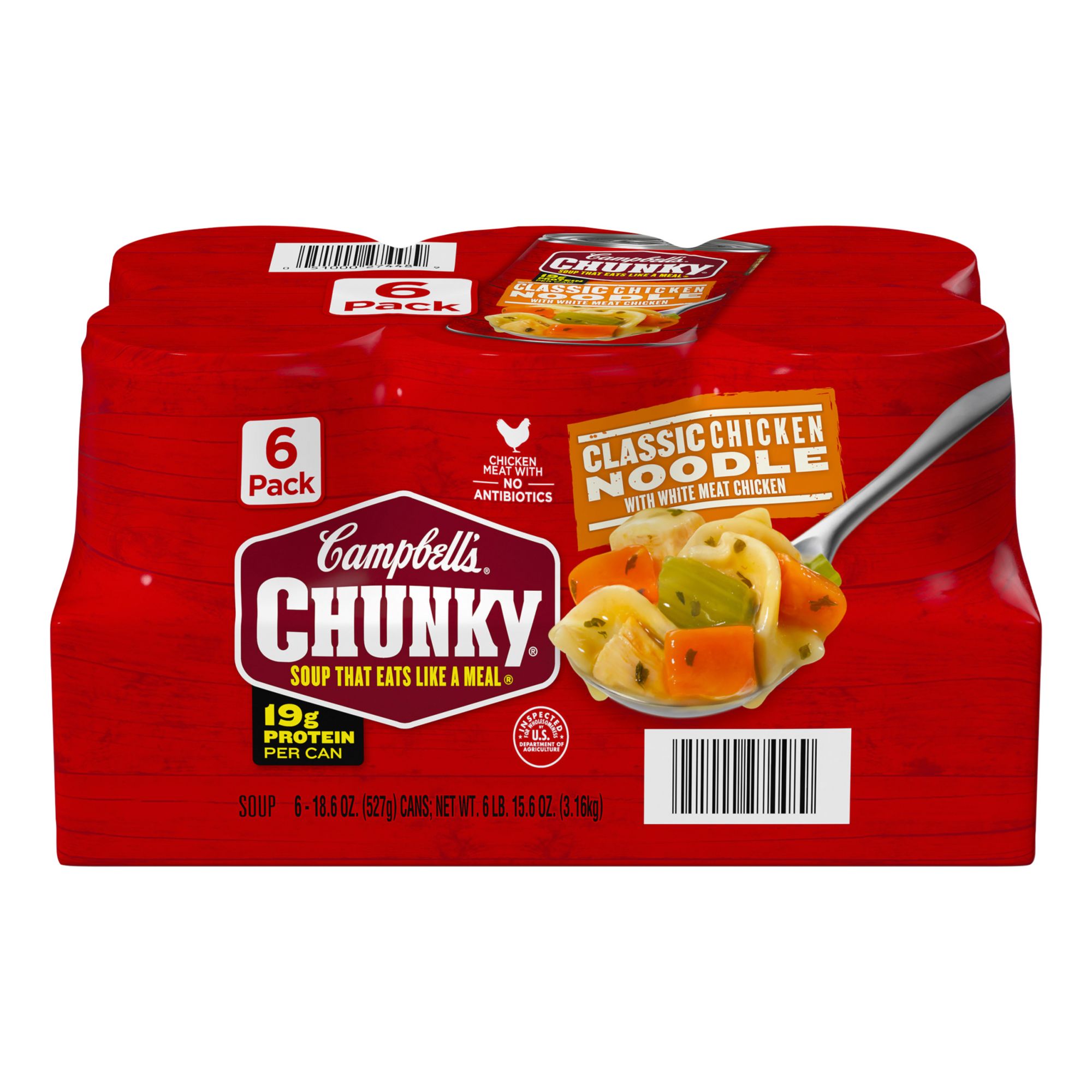 Organic Chicken Noodle Soup (No Salt Added), 14.5 oz at Whole