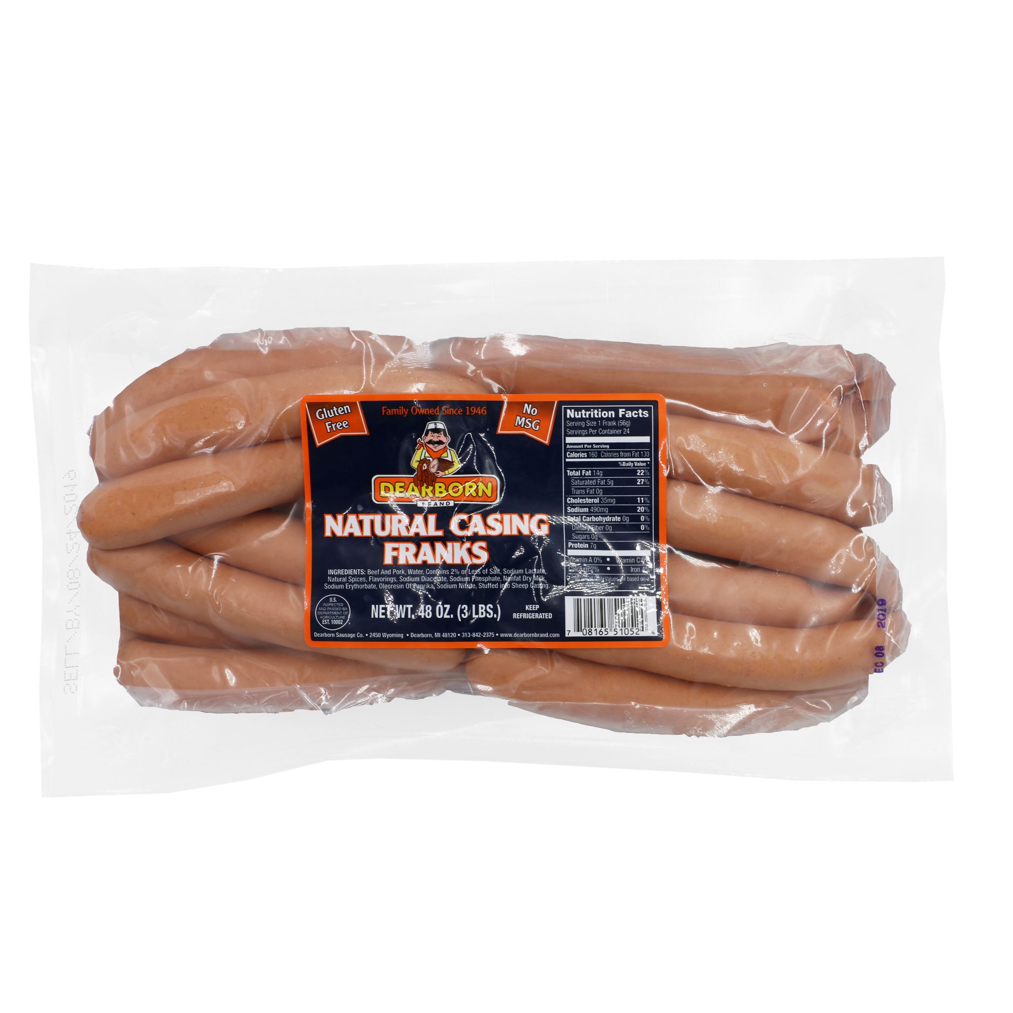 Natural Casing Hot Dog Party Pack - Vienna Beef