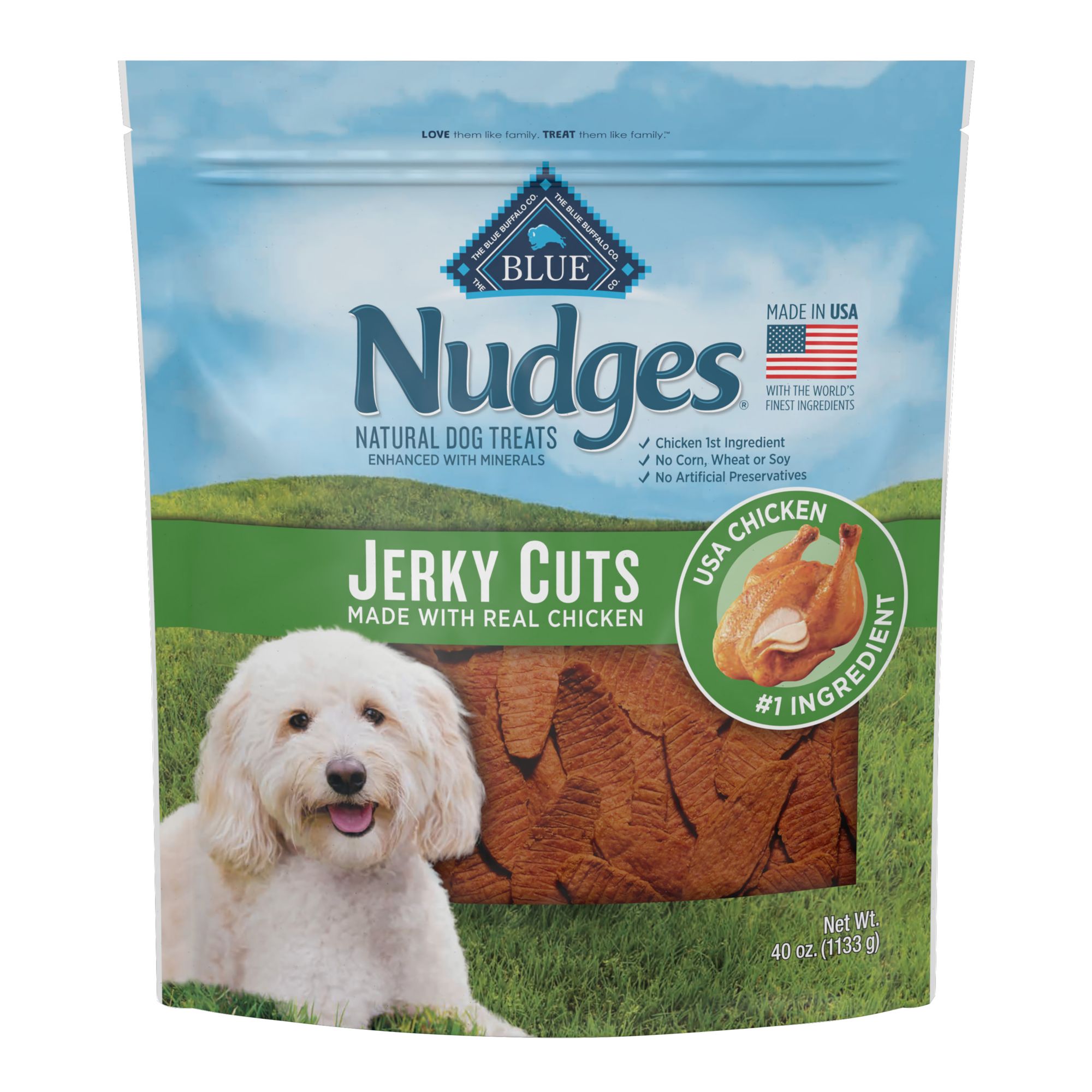 Nudges Jerky Cuts Natural Dog Treats 40 Oz Bjs Wholesale Club