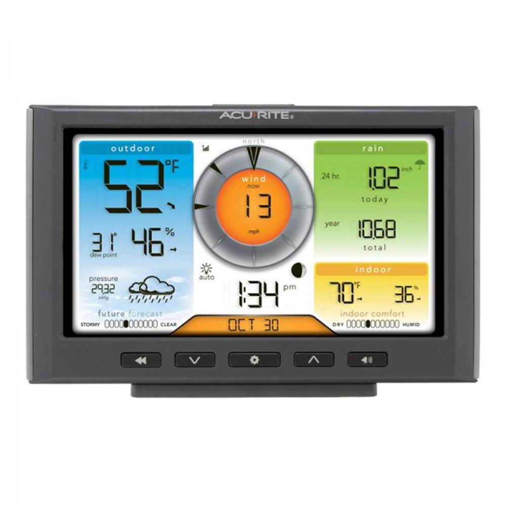 AcuRite Multi-Room Weather Station with Wireless Indoor/Outdoor Thermometer.New