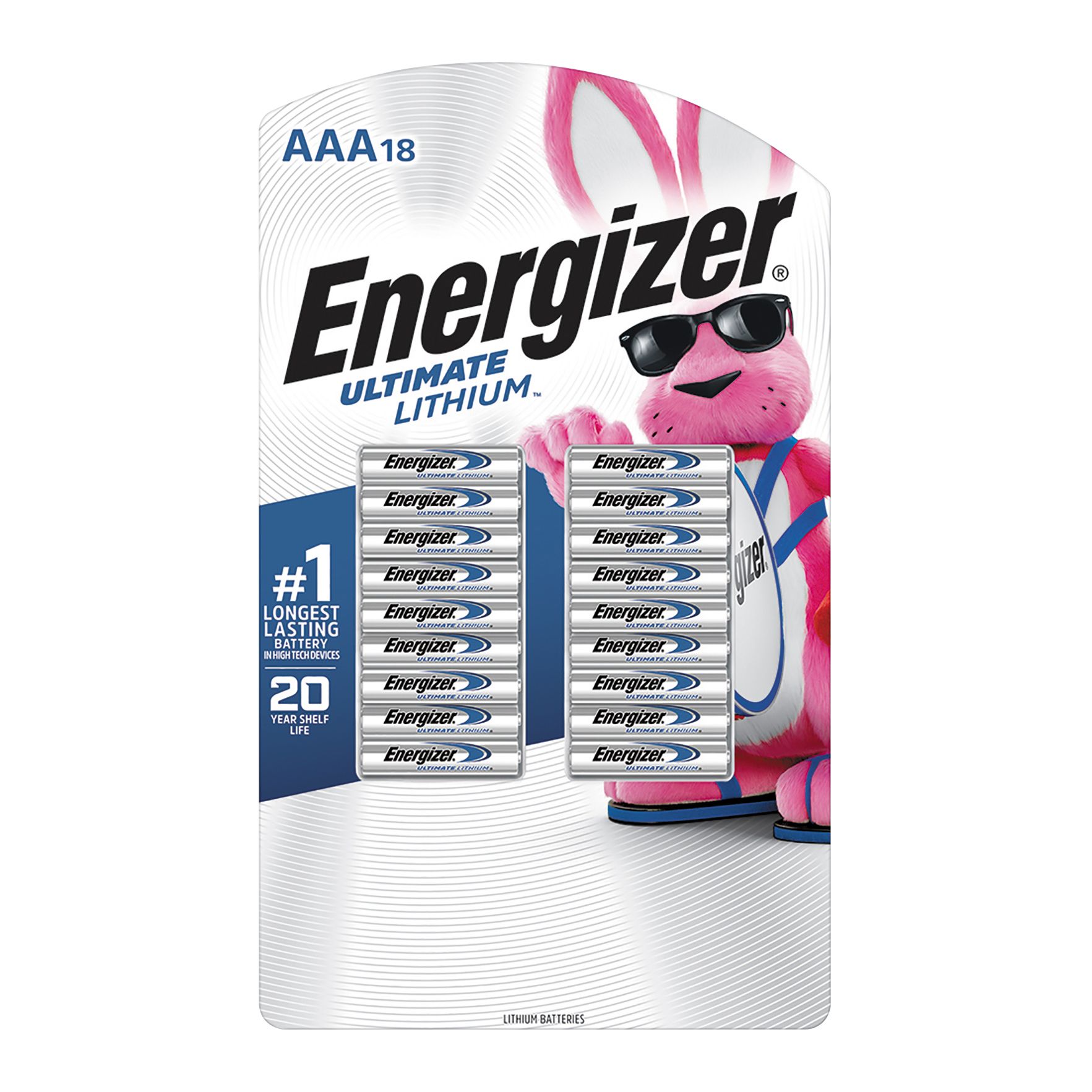 Standard Battery: Size AAA, Alkaline