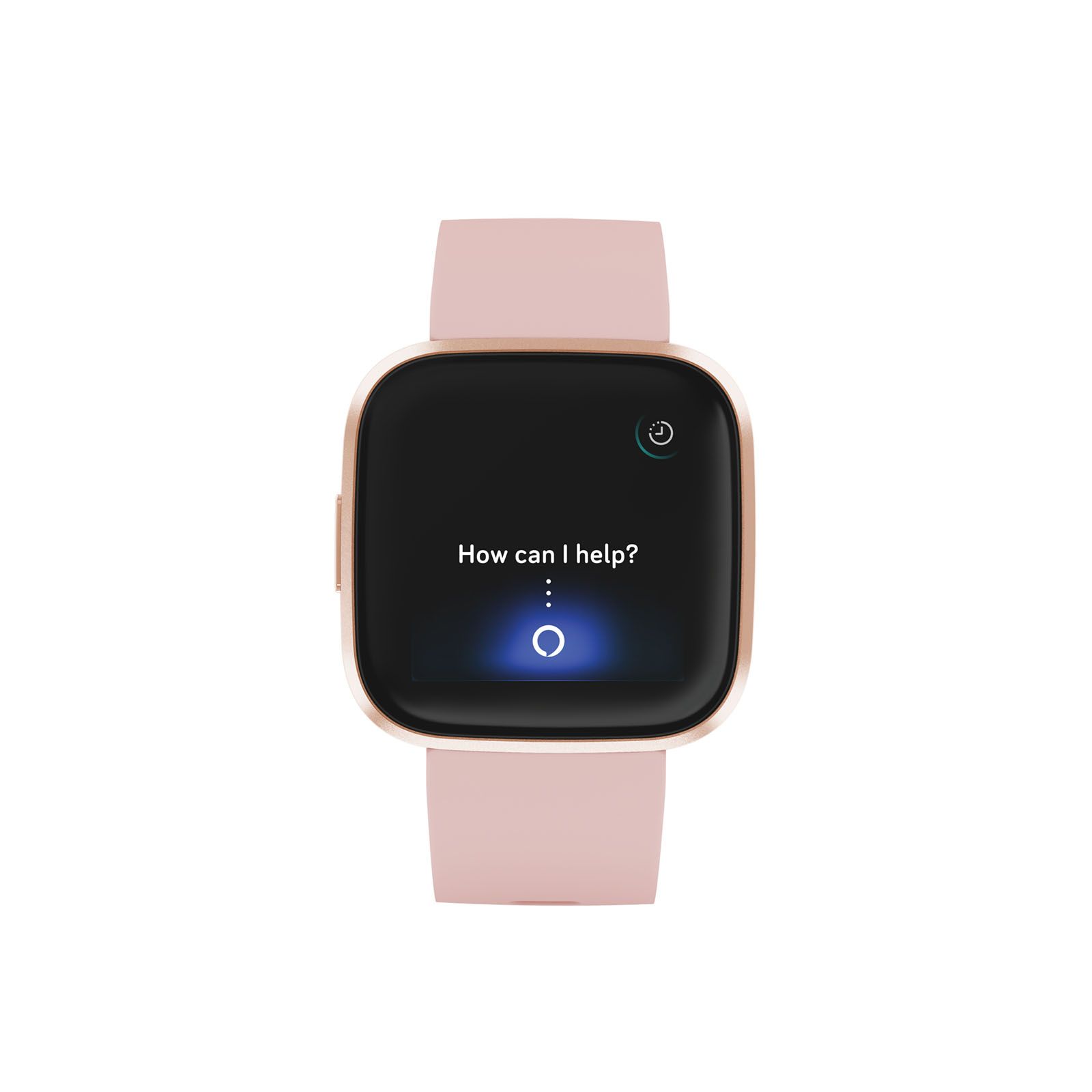 Fitbit Versa 2 Smartwatch, Petal - Additional Band Included