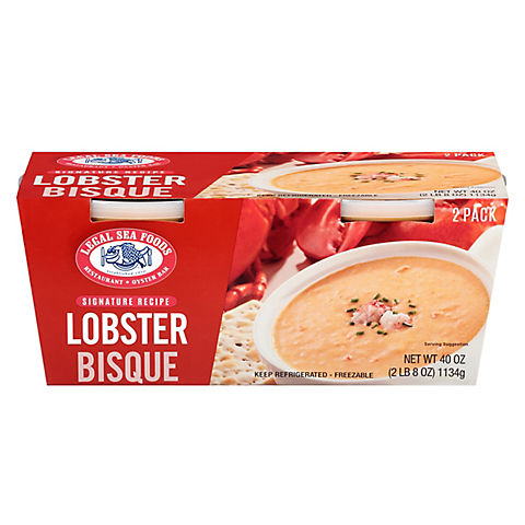 Legal Sea Foods Lobster Bisque, 2 pk./20 oz.