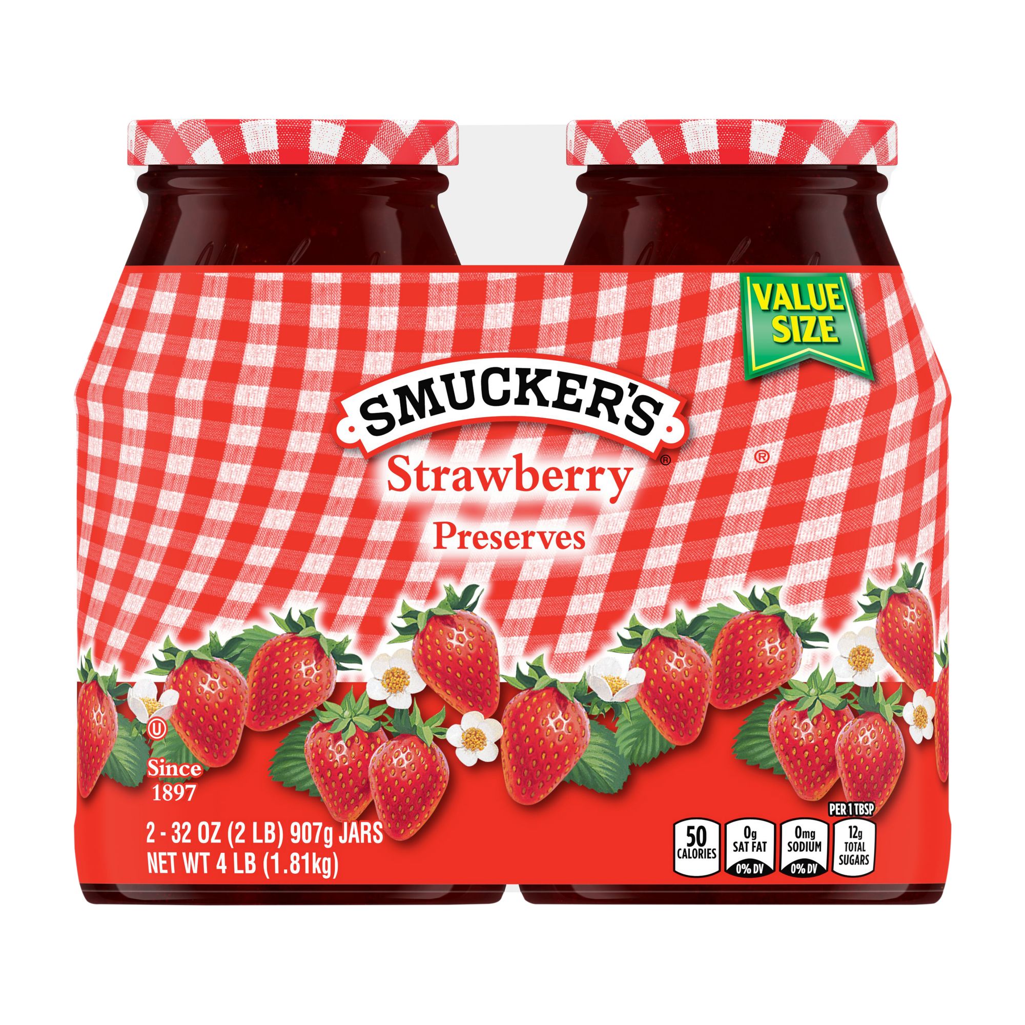 Strawberry jam jar with spoon – Backyard Bee