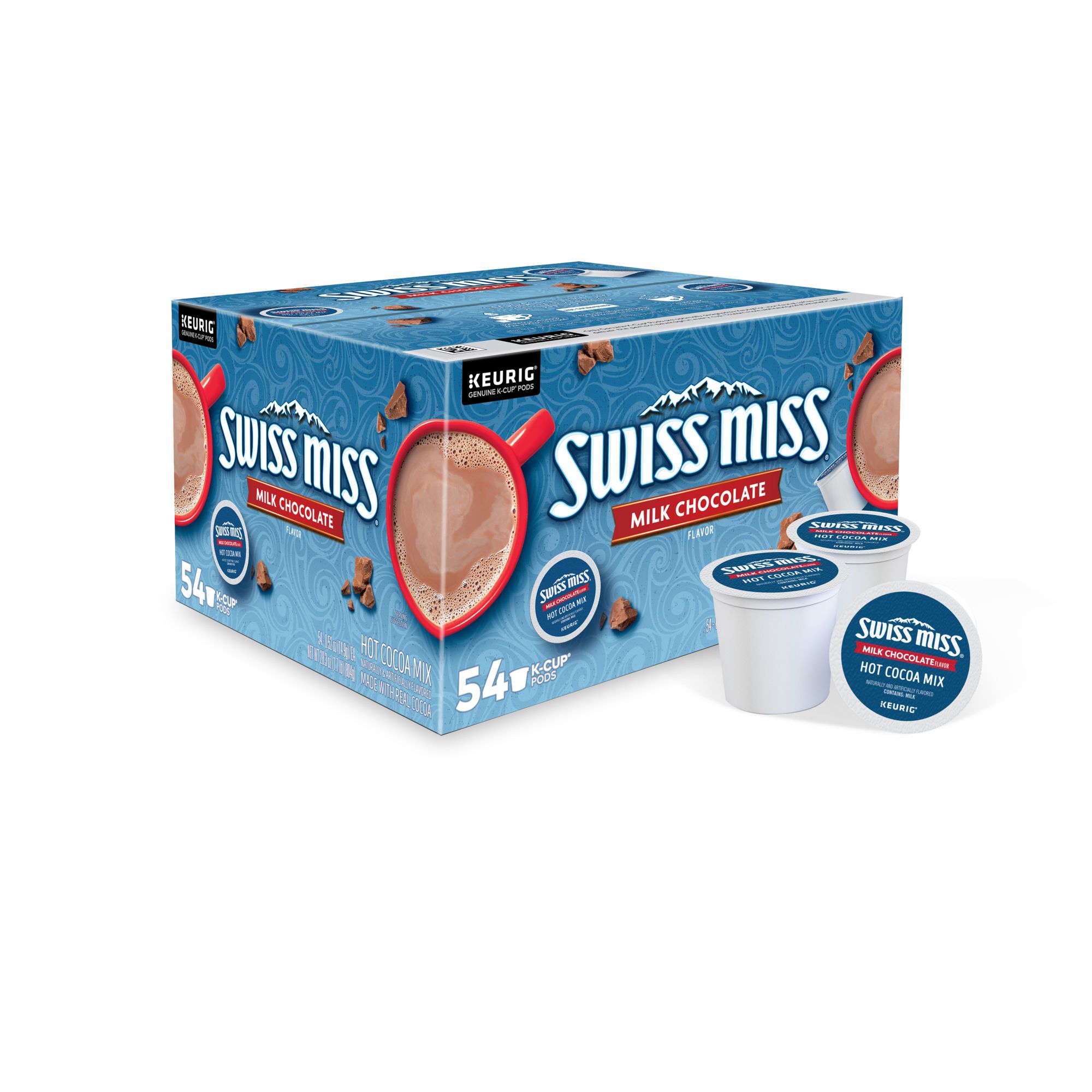 swiss miss hot chocolate pods