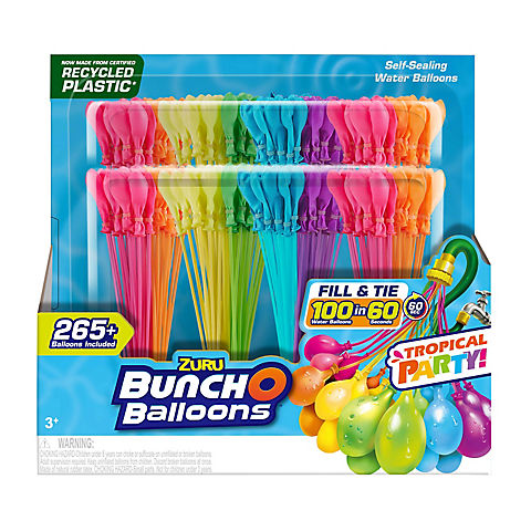 Zuru Bunch O Balloons Tropical Party, 8-pk.