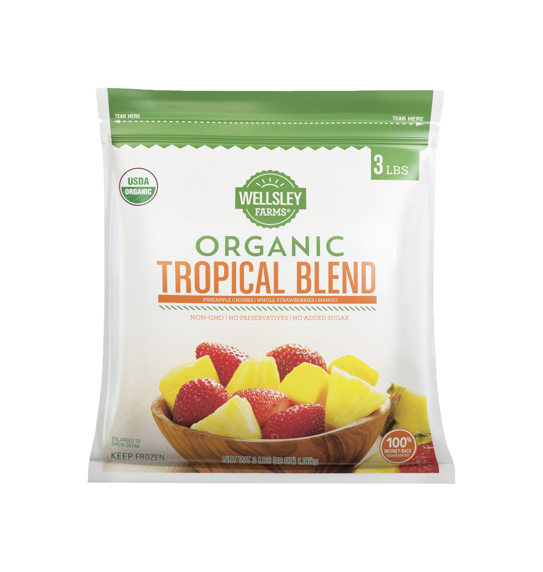 Wellsley Farms Organic Tropical Blend, 3 lbs.