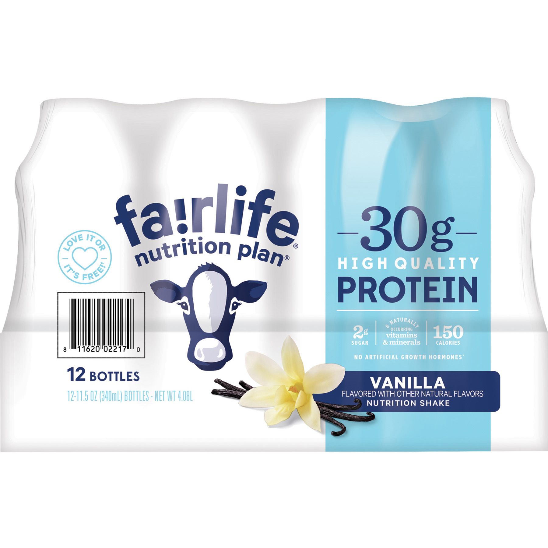 FAIRLIFE NUTRITION PLAN Core Power Elite 42g. Protein Shake, Chocolate (14  fl. oz., 8 pk.)