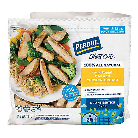 Perdue Honey Roasted Carved Chicken Breast, 2 pk./13 oz.