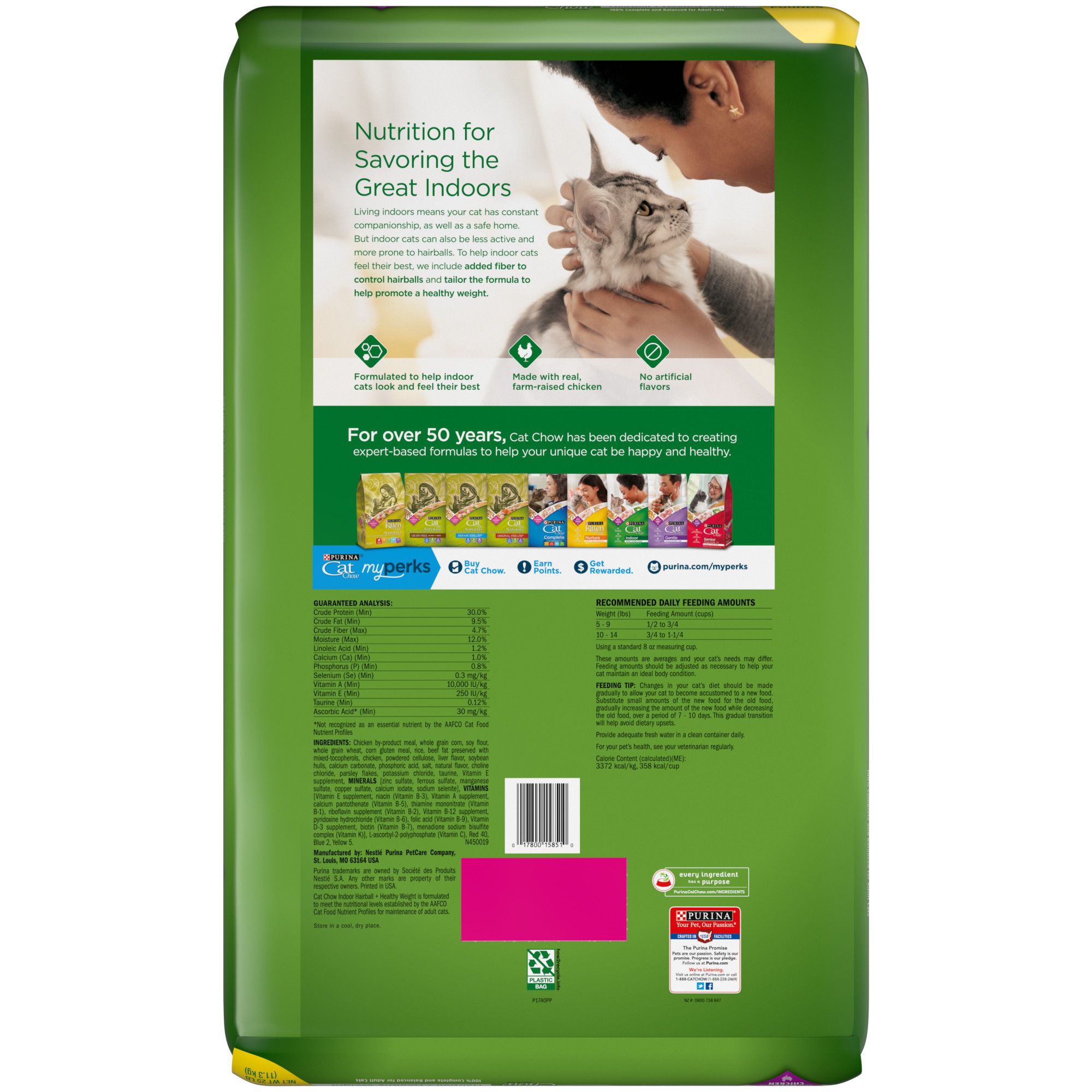 Purina cat chow 2024 indoor cat food