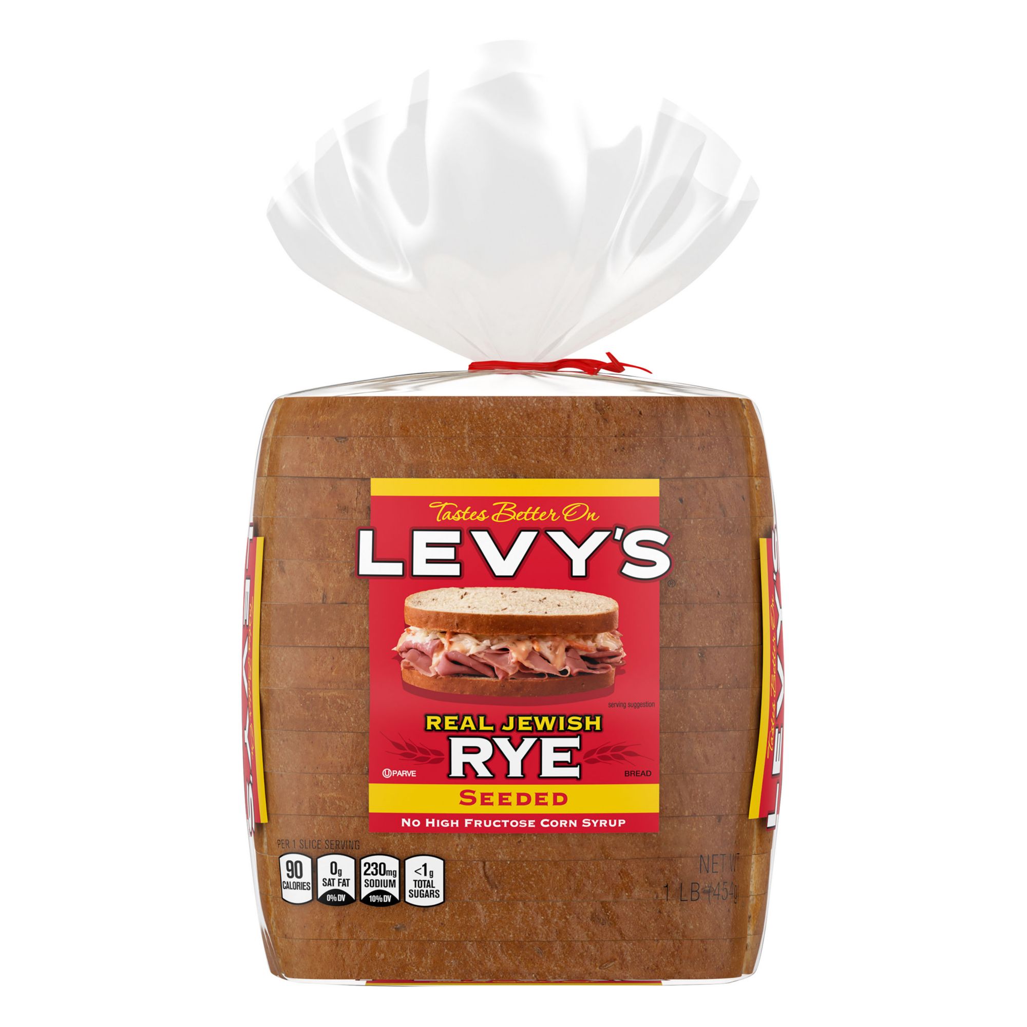 Levy's Hearty Seeded Rye Bread, 16 oz. - BJs Wholesale Club