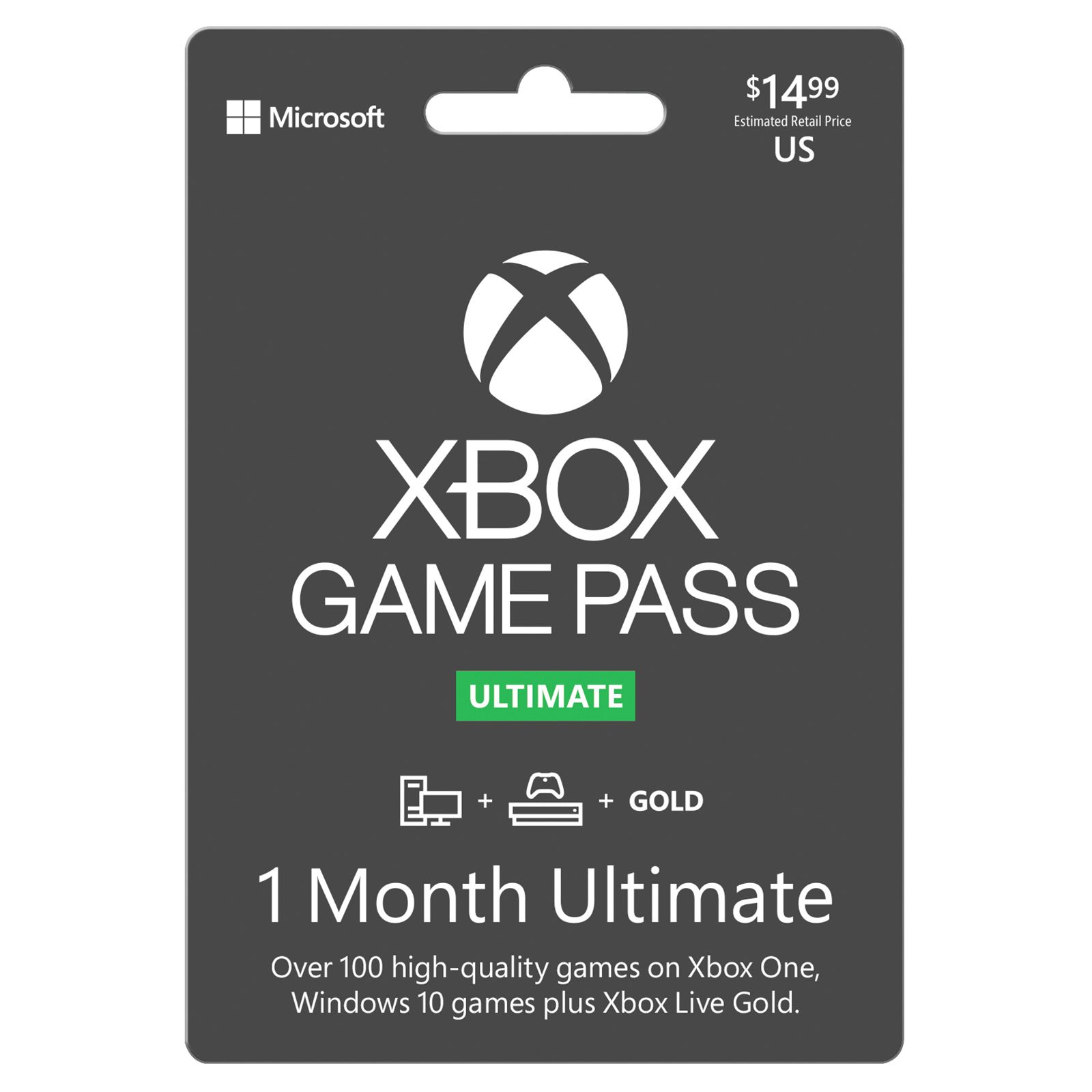 one month game pass xbox
