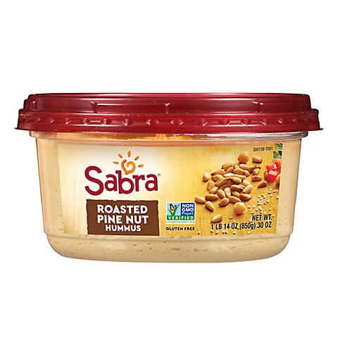 Sabra Roasted Pine Nut Hummus, 30 oz.