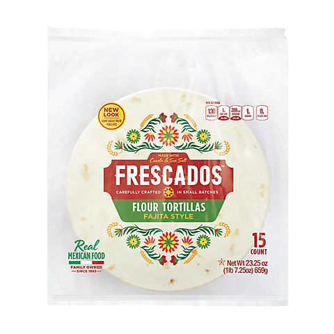 Frescados 7" Fajita Style Tortillas, 15 ct.