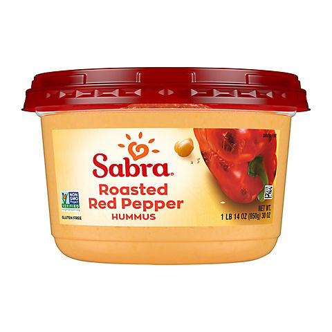 Sabra Roasted Red Pepper Hummus, 30 oz.