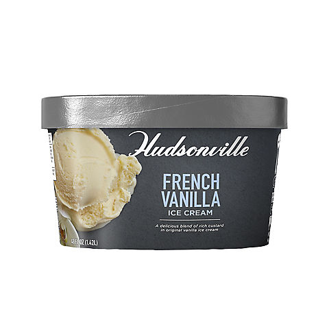 Hudsonville French Vanilla Ice Cream, 48 oz.