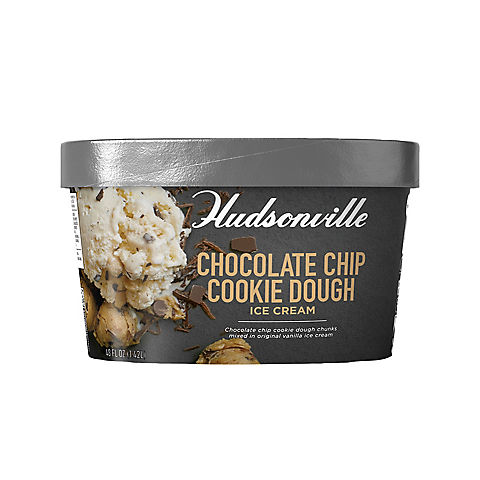 Hudsonville Chocolate Chip Cookie Dough Ice Cream, 48 oz.