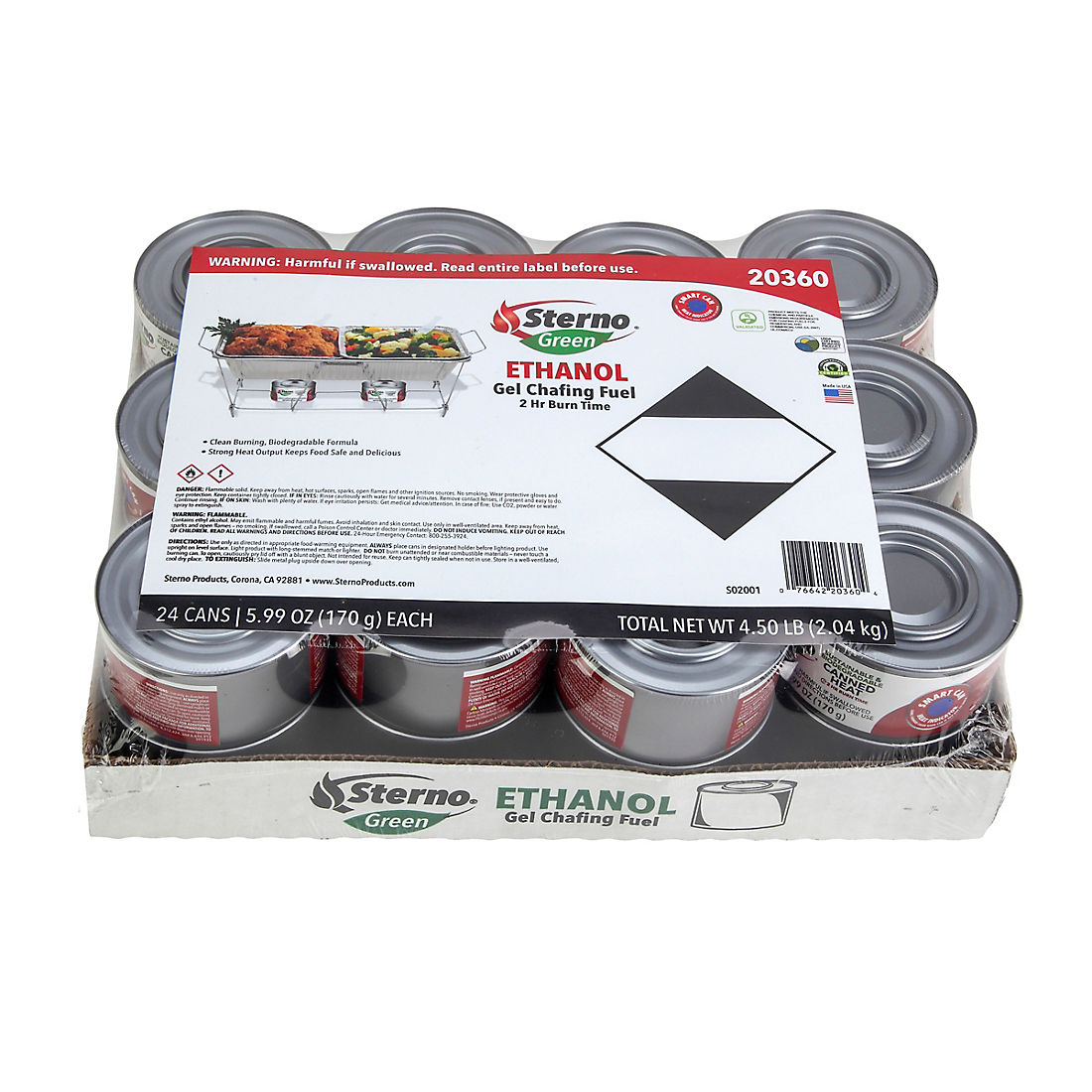 Sterno Products 24-Piece Disposable Party Set 