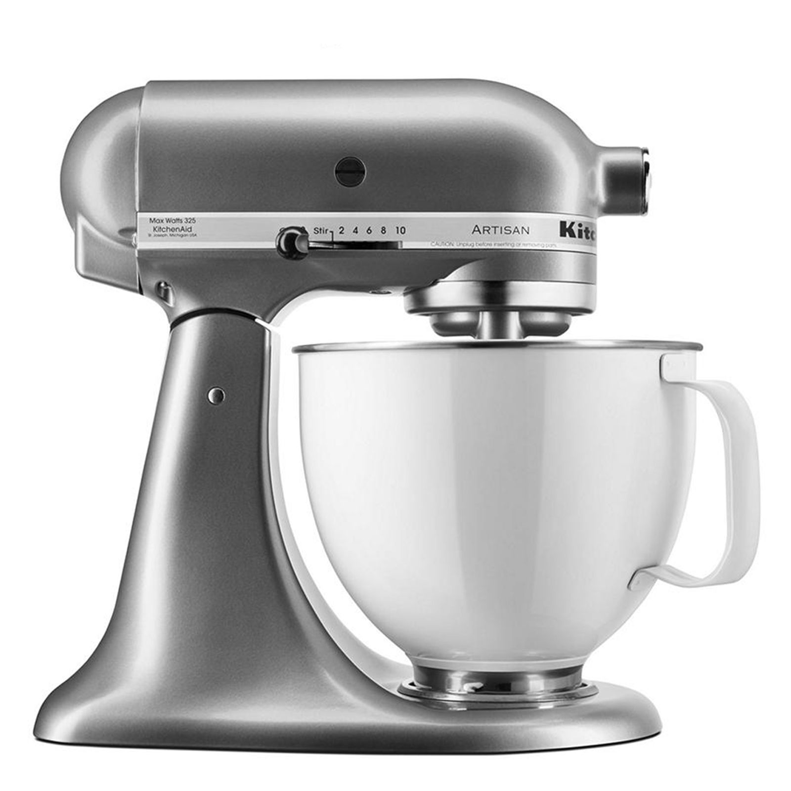 KitchenAid Artisan 5-Quart 10-Speed Matte Black Residential Stand Mixer in  the Stand Mixers department at