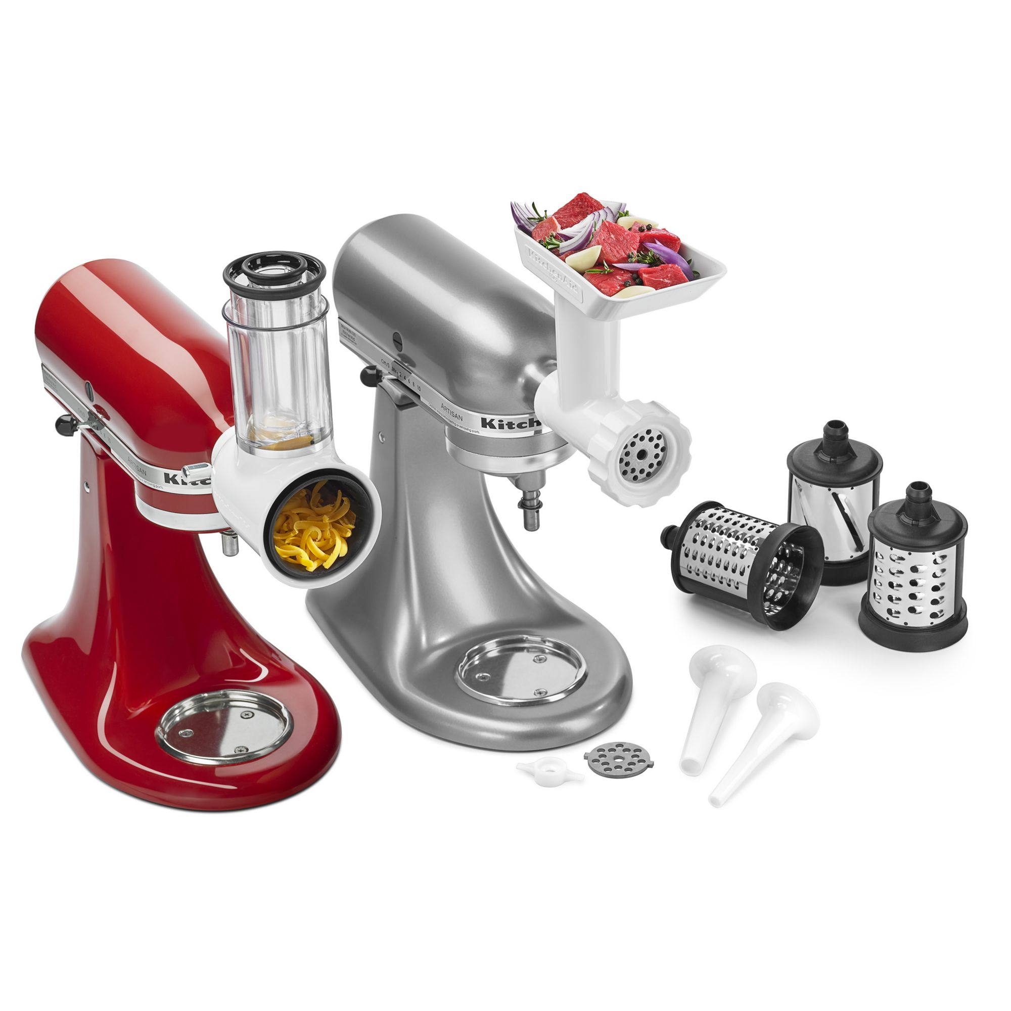 For KitchenAid Fresh Prep Slicer & Shredder Attachment Stand Mixer Food  Home US