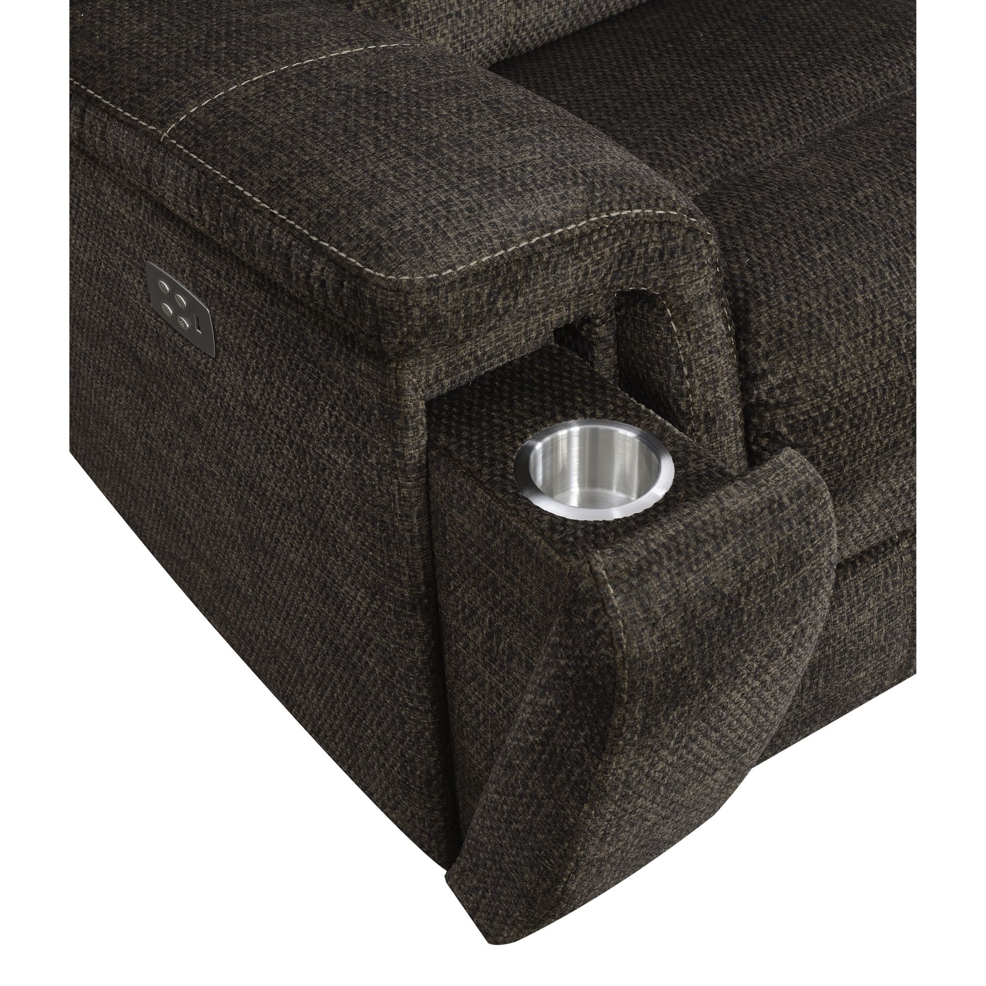 Kian Motions Fairfax 2-Pc. Power Reclining Set - Brown