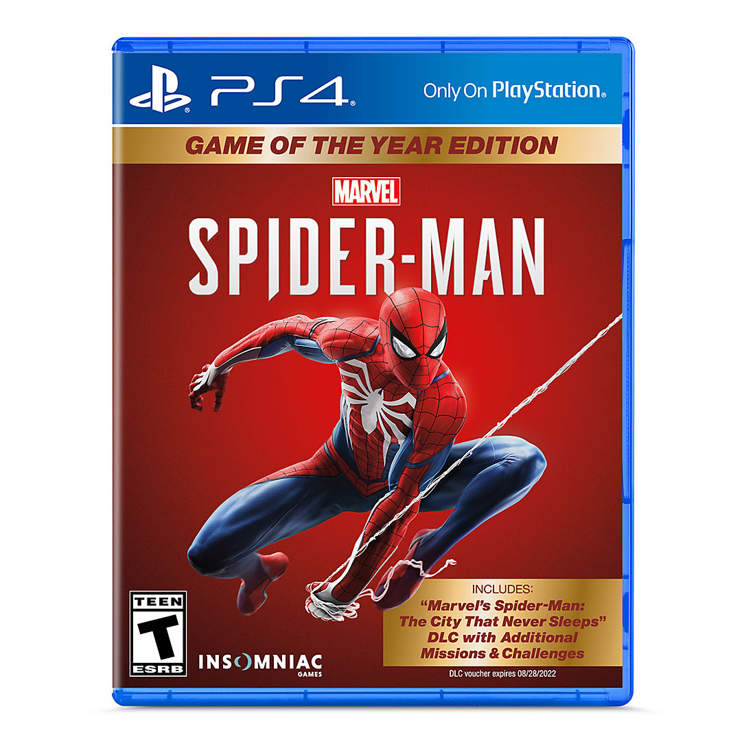 Marvel's Spider-Man: Game of the (PS4) - Club