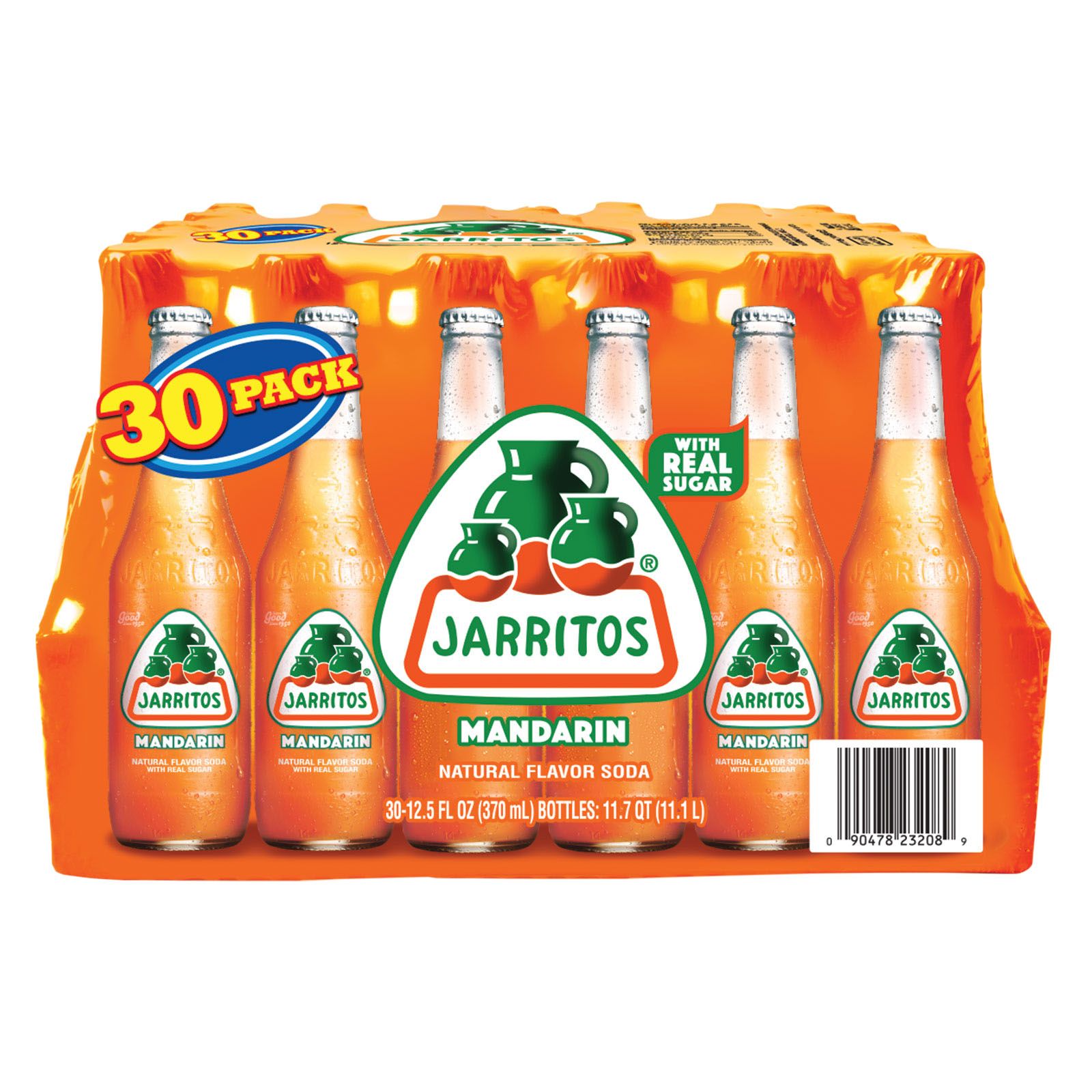 Jarritos Pineapple Flavored Glass Bottle Soda 2 Pack – 12.5oz