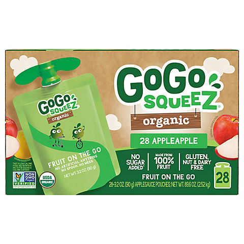 GoGo Squeez Applesauce, 28 ct.