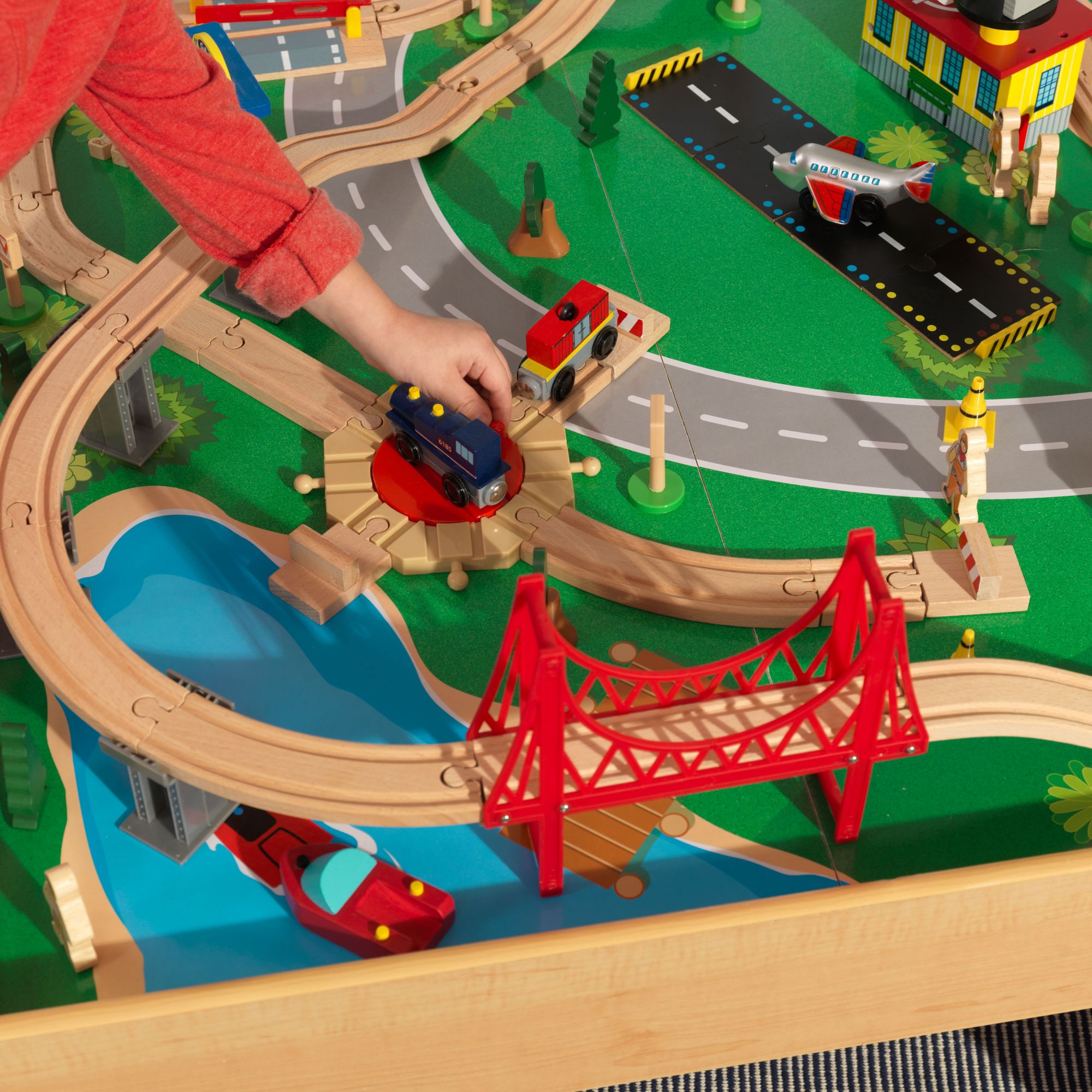 Kidkraft waterfall mountain train table clearance