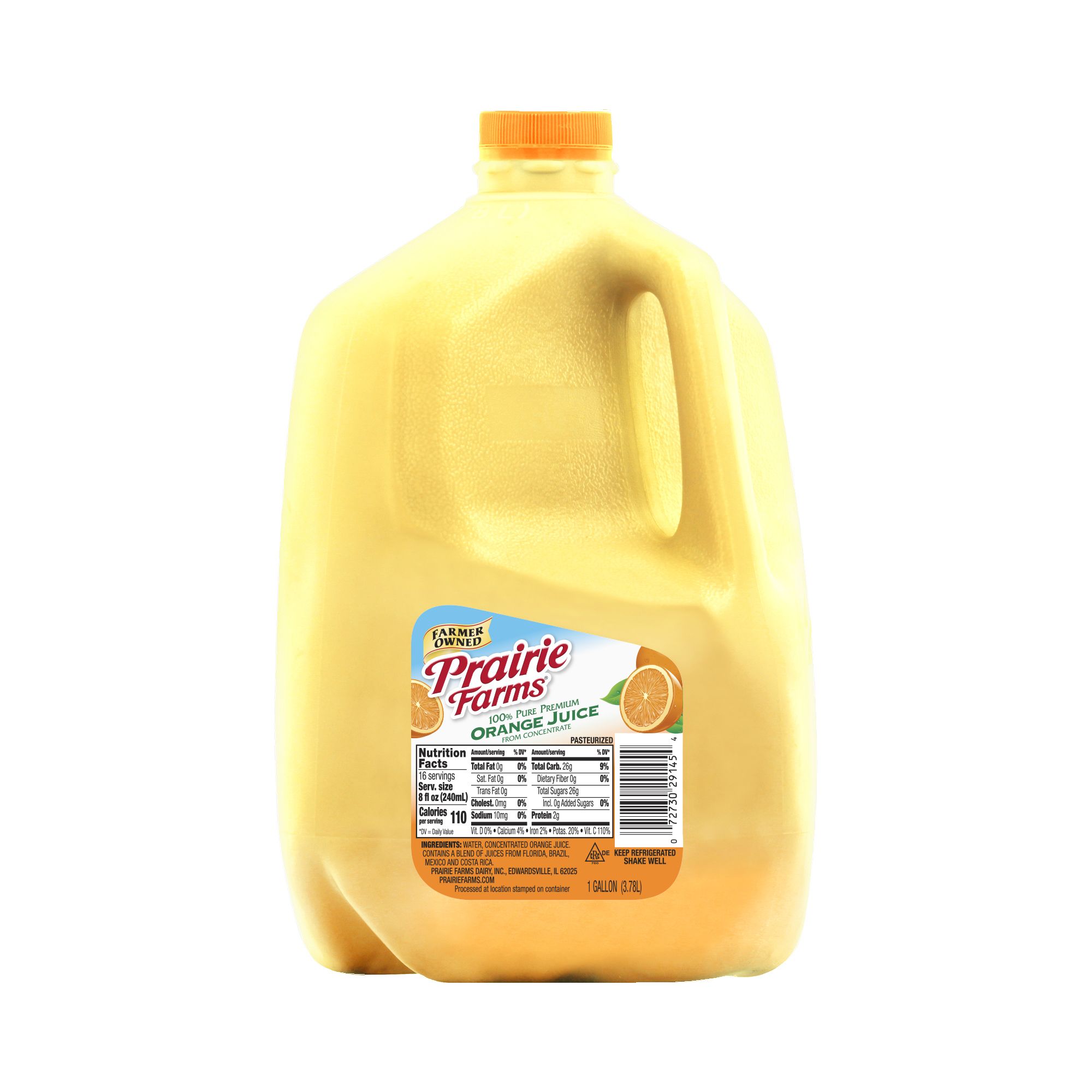 Tropicana Pure Premium Orange Juice - 128 fl oz jug