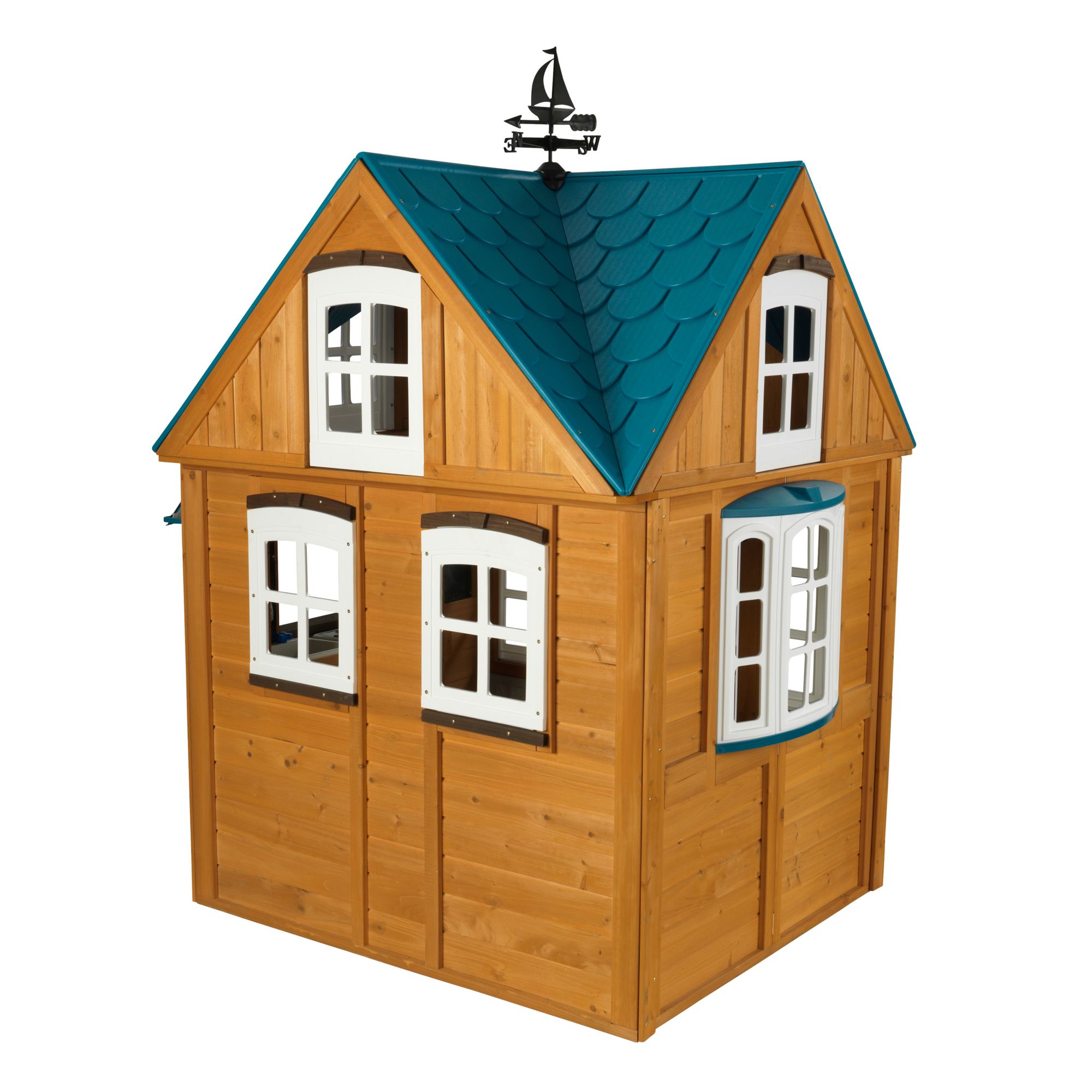 KidKraft Seaside Cottage Outdoor Wooden Playhouse