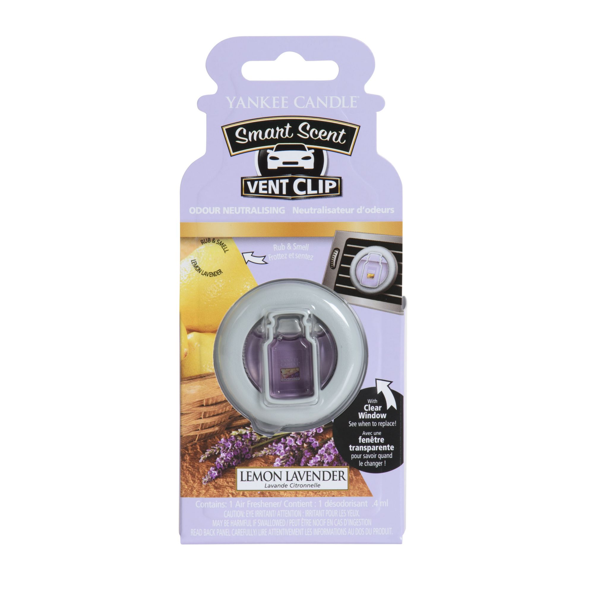 Yankee Candle Smart Scent Vent Clip - Clean Cotton