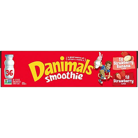 Dannon Danimals Smoothie, 36 ct./3.1 oz.
