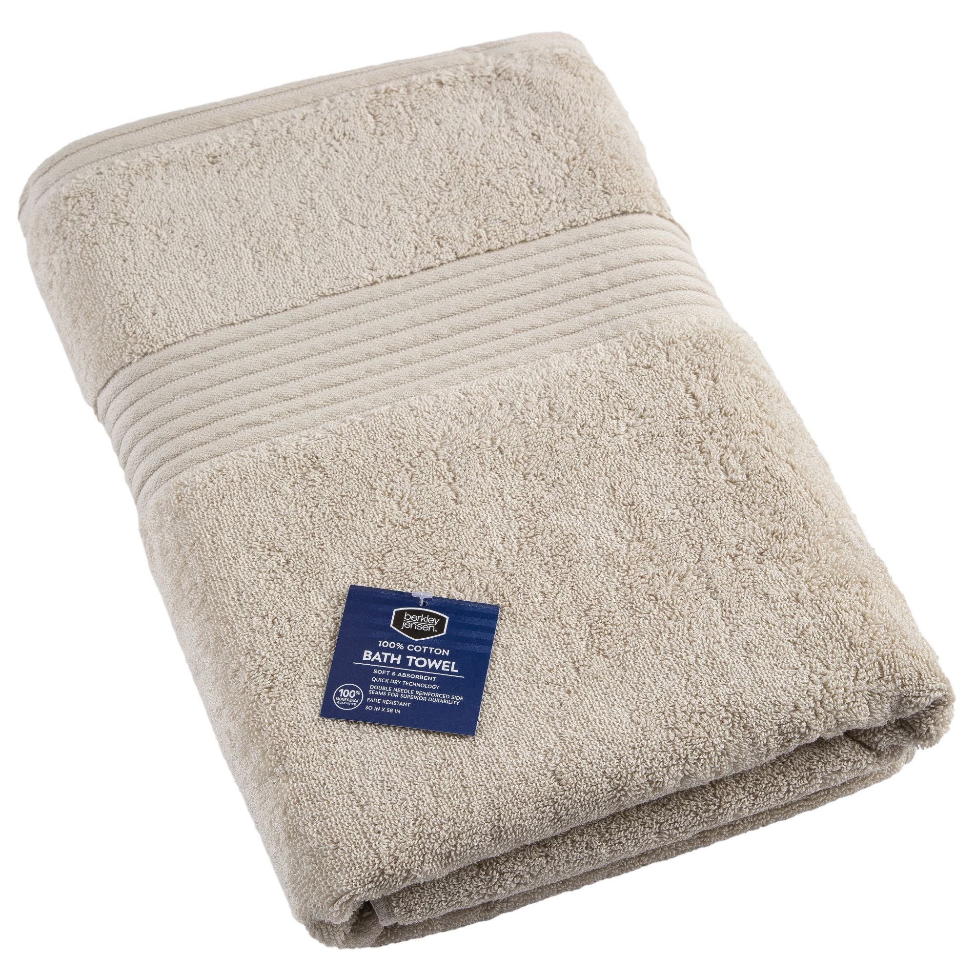 Berkley Jensen Bath Towel, Linen