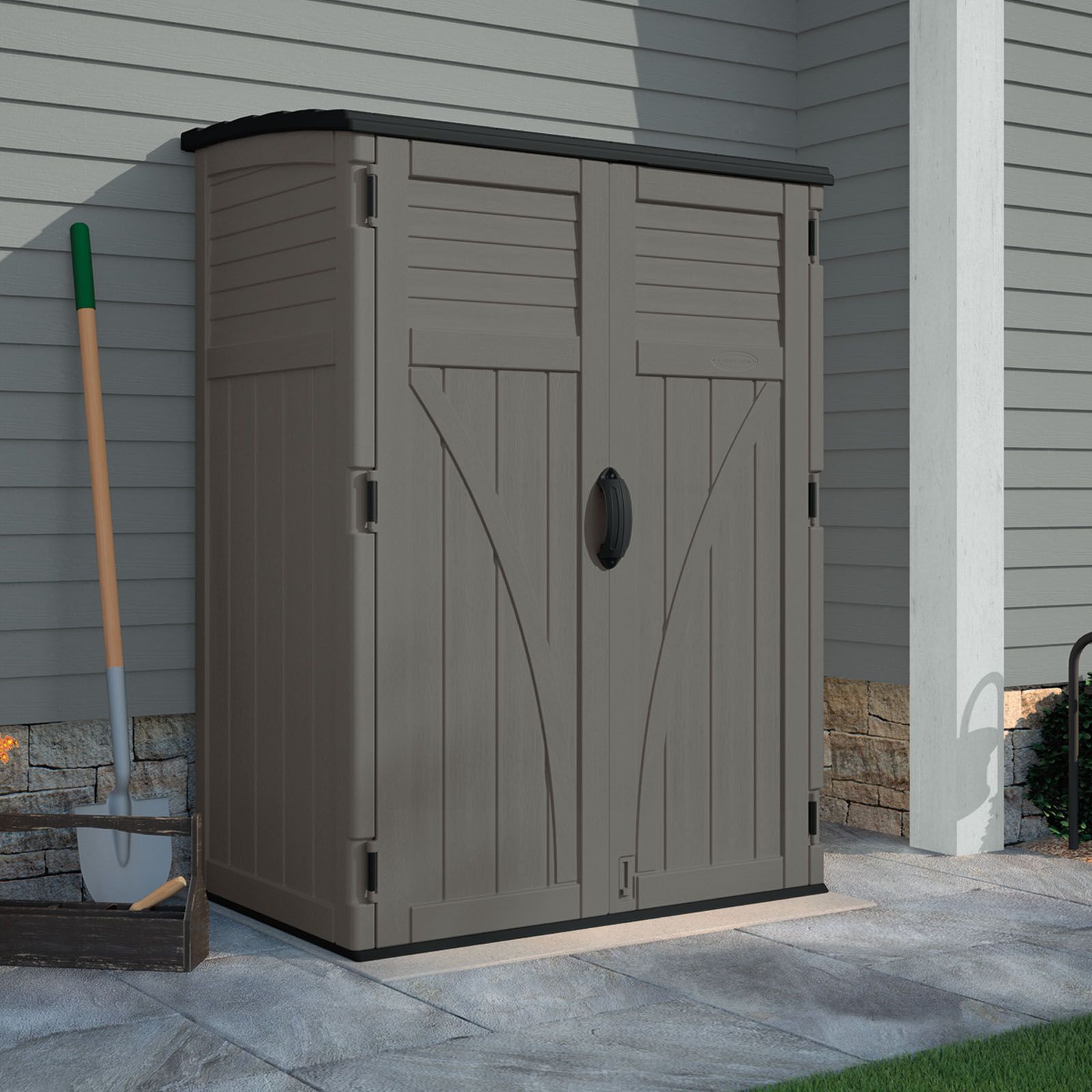 2 ft. x 2 ft. Vertical Storage Shed