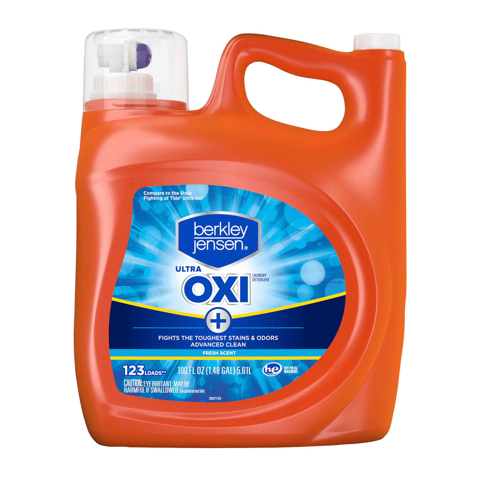 Berkley Jensen Ultra Oxi Liquid Laundry Detergent 190 Oz Bjs Wholesale Club - roblox oxi clean audio