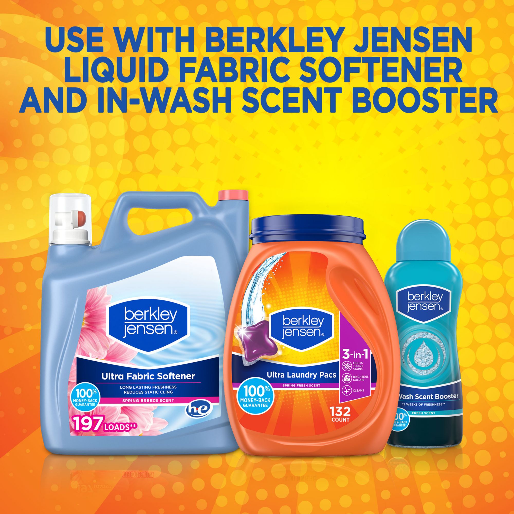 Berkley Jensen Spring Fresh Ultra Laundry Pacs - BJs WholeSale Club