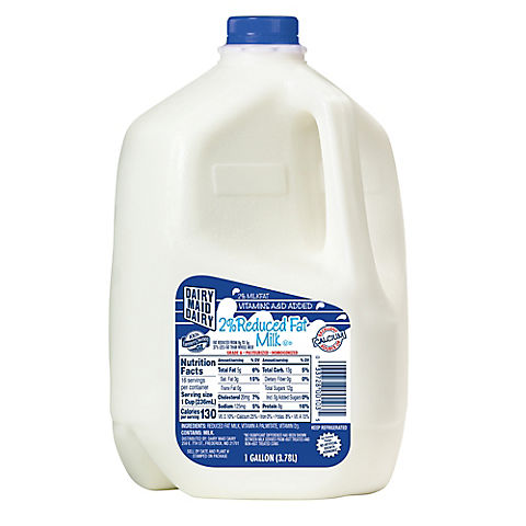 Dairy Maid Dairy 2% Reduced Fat Milk, 1 Gal.